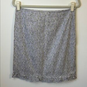 Vintage American Eagle Lavender Floral Slip Skirt